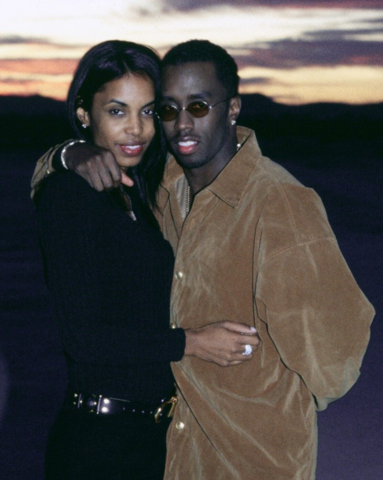 Kim Porter and Sean Combs 