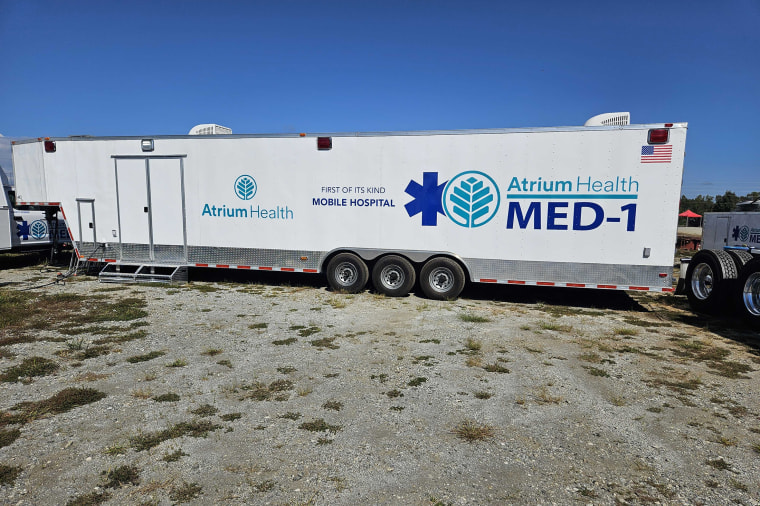 Atrium Health's Med-1field hospital.