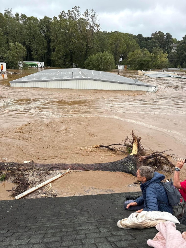 Asheville mom watched as her 7-year-old son and parents were swept away by Helene’s floodwaters