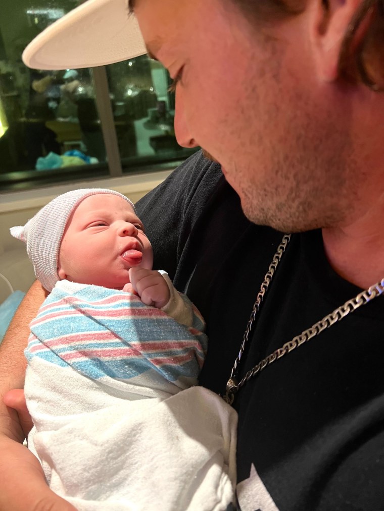 Baby boy born during Hurricane Milton is a ‘miracle’