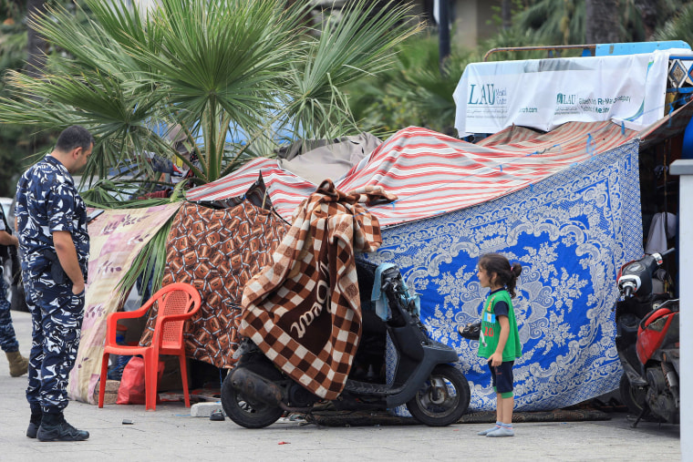 A year of cross-border exchanges between Israel and Lebanon's Hezbollah group following the eruption of the Gaza war, has escalated dramatically the previous month, prompting  some 1.2 million people to flee, mostly since September 23, according to Lebanese officials. 