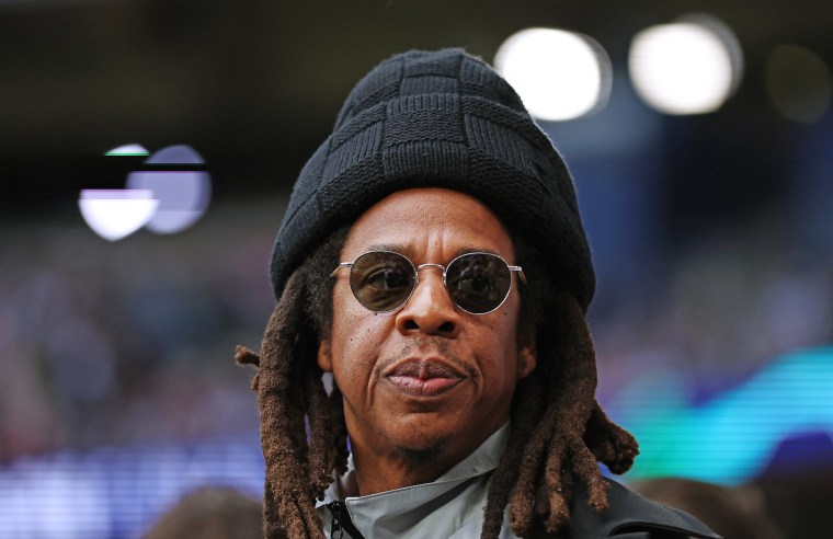 Jay-Z at the Champions League final in London on June 1, 2024. 