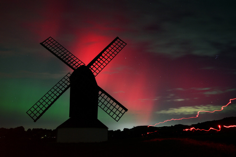 Northern Lights Are Seen In The South Of England