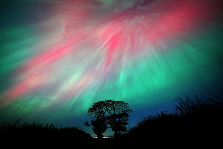 Aurora Borealis photos Solar storm brings northern lights as far south