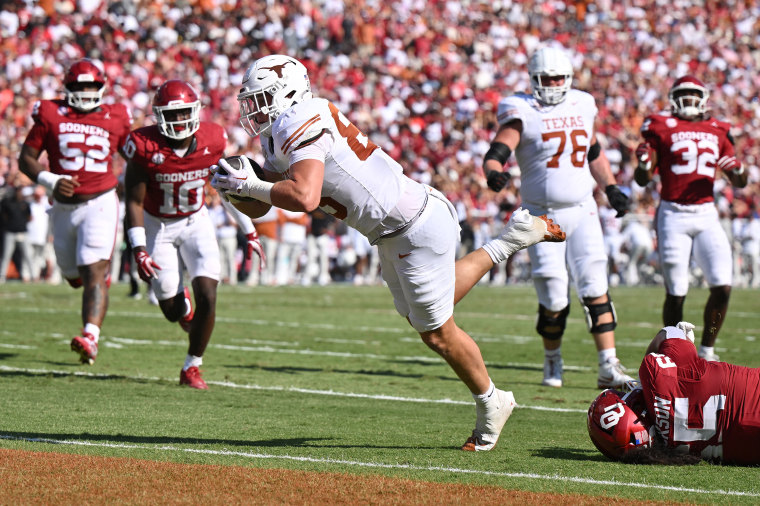 Texas routs Oklahoma in Red River Rivalry, but bigger tests remain