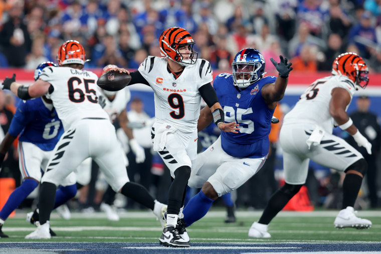 NFL: Cincinnati Bengals at New York Giants