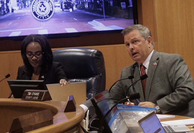 Tarrant County commissioners discussed terminating their agreement with the University of North Texas Health Science Center at a meeting Sept. 17.