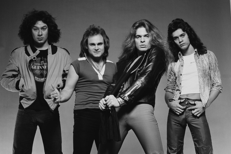 Van Halen poses