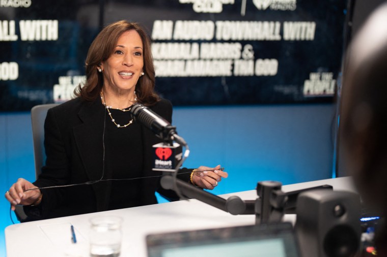 Image: kamala harris interview charlemagne tha god