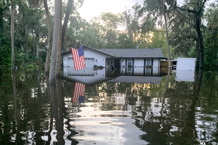 The Pangborns expect to have to raise their flooded Homosassa, Fla., home several feet to receive more federal aid.