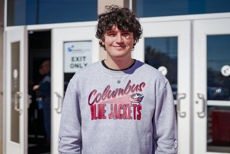 Eli Weisblat, 22, a student at the Ohio State University