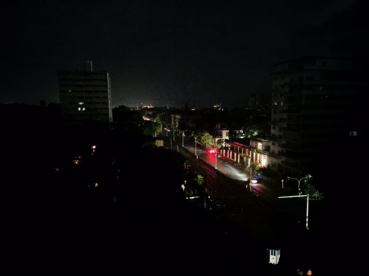 Corte de energía en Cuba 