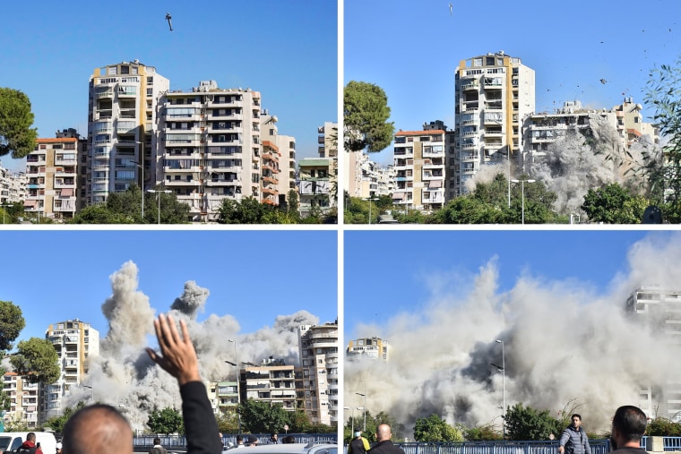 Beirut Apartment Complex Israeli Strike