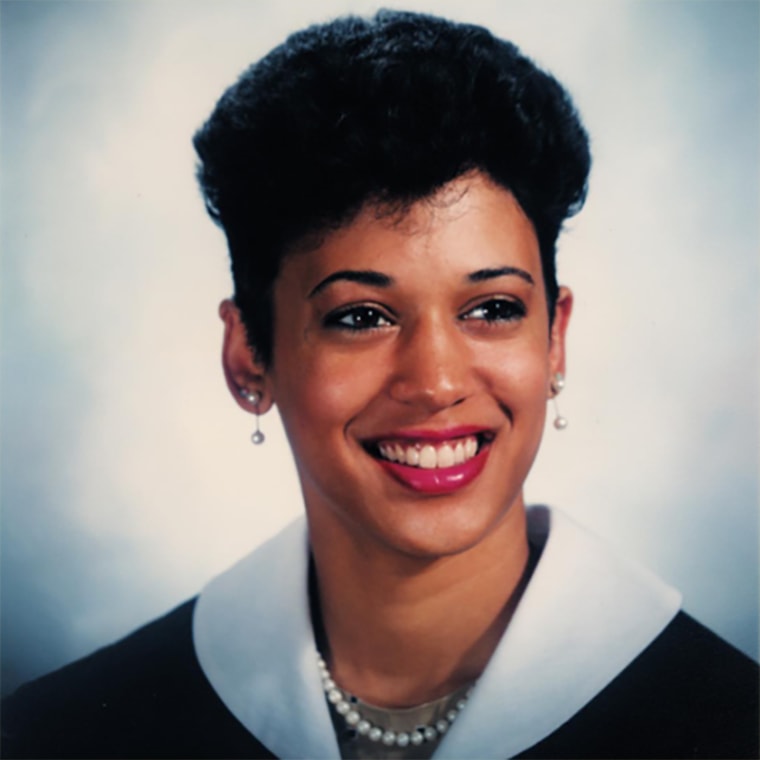 Yearbook Kamala Harris, Howard University student