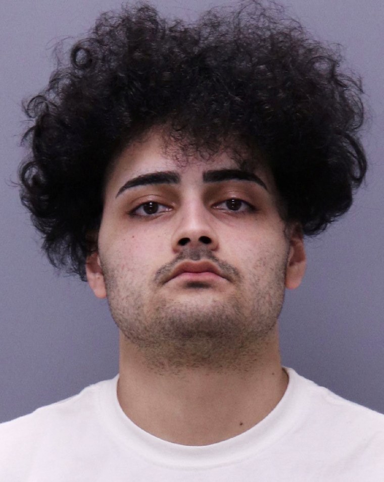 Ethan Diaz in an undated police booking photo provided by the St. Johns County Sheriff's Office in St. Augustine, Florida.