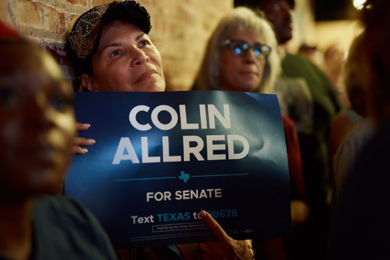 Collin Allred Rally