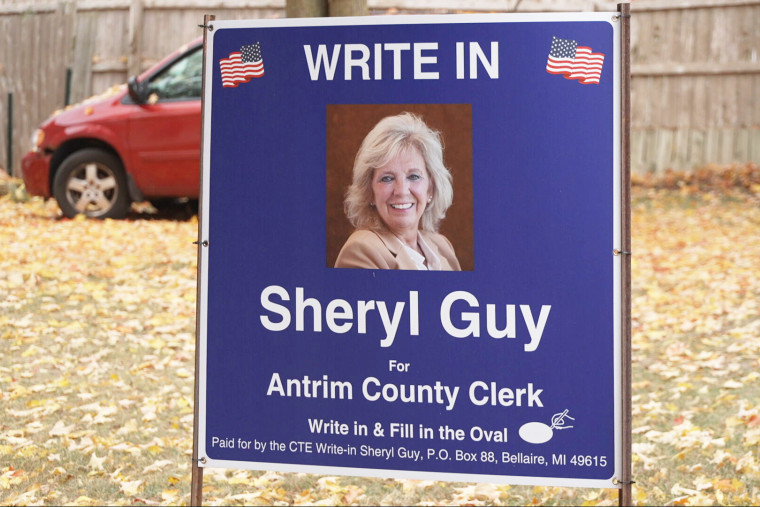 Sheryl Guy is building a write-in campaign.