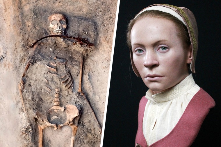 Scientists rebuild the face of 400-year-old Polish ‘vampire’ Zosia