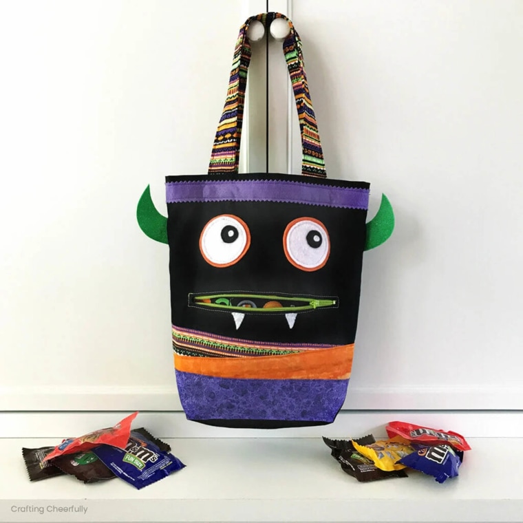 DIY Monster Trick-or-Treat Bag