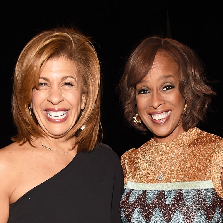 Hoda Kotb and Gayle King.