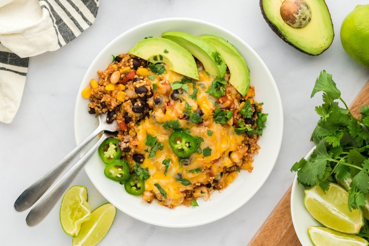 Joy Bauer quinoa bake