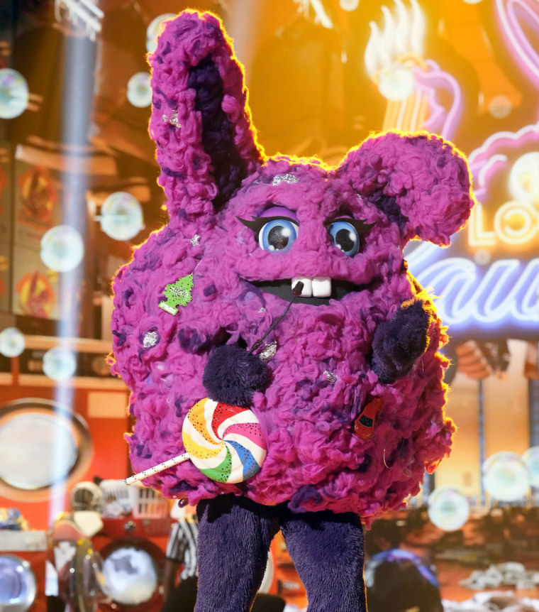 Masked Singer Dust Bunny.