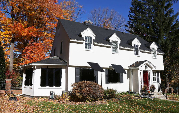 The house that once belonged to the Morrison family in Canada and where Perry spent time. 