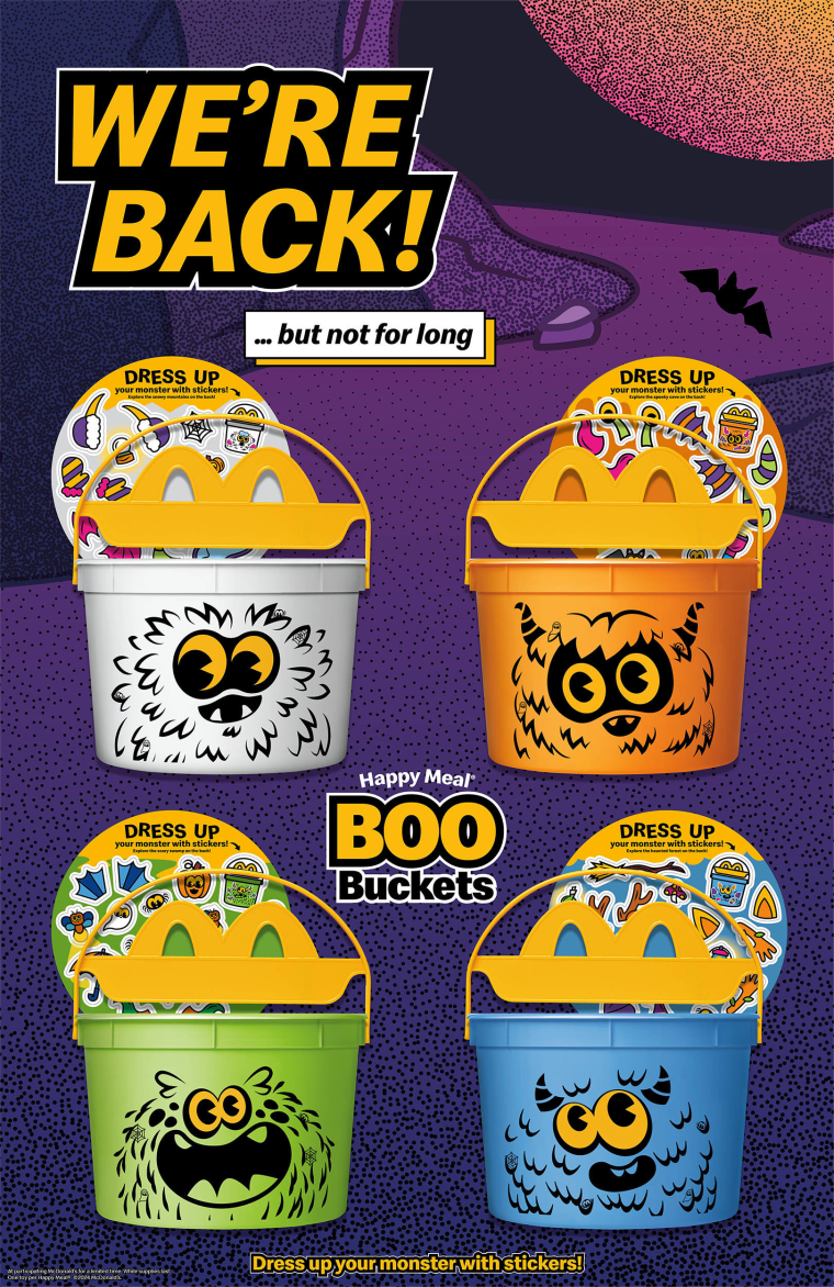 McDonald's New Halloween Boo Buckets Spark Backlash