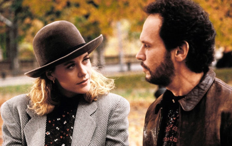 Meg Ryan and Billy Crystal in "When Harry Met Sally."