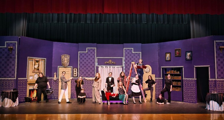 The Franklin High School (performing "The Play That Goes Wrong") went viral for a prank.