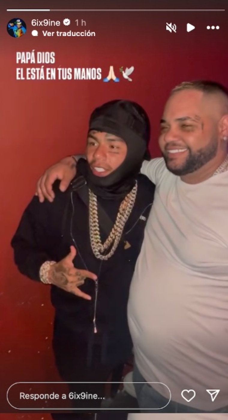 6ix9ine is pronounced “El Taiger” via the deli spot.