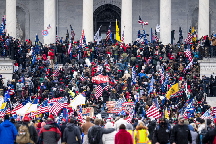 Trump Protest at Capitol.