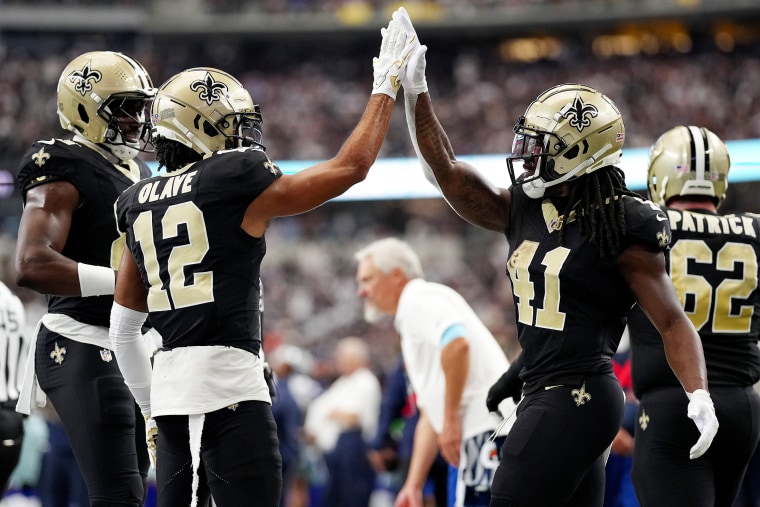 New Orleans Saints contro Dallas Cowboys