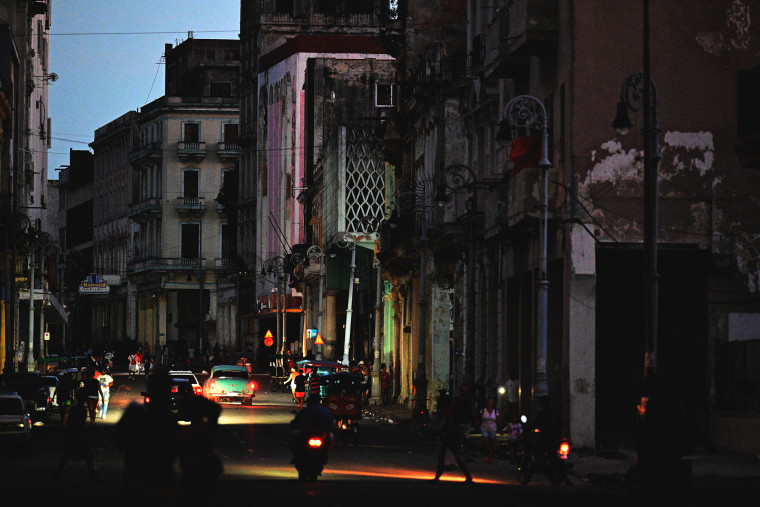 Cuban energy blackout