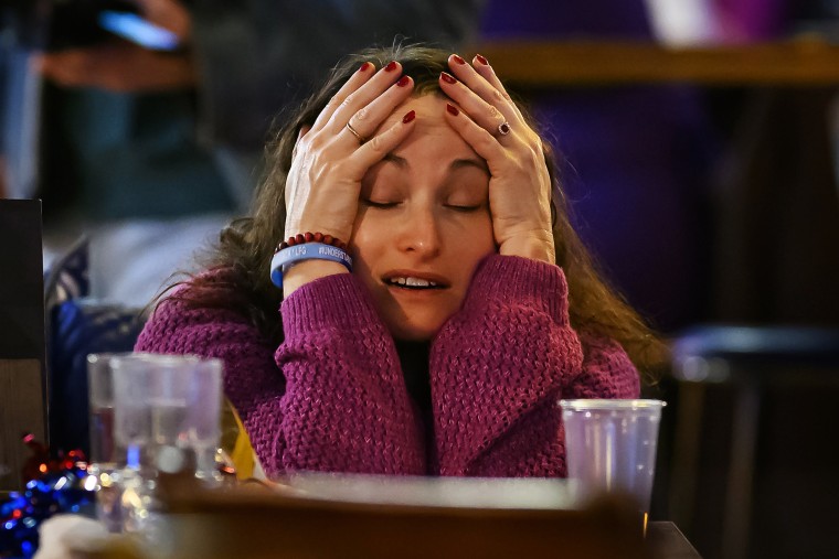 Image: US Election-Night Watch Parties Held Overseas