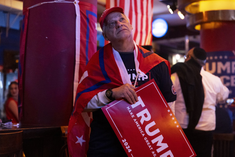 Image: US Election-Night Watch Parties Held Overseas