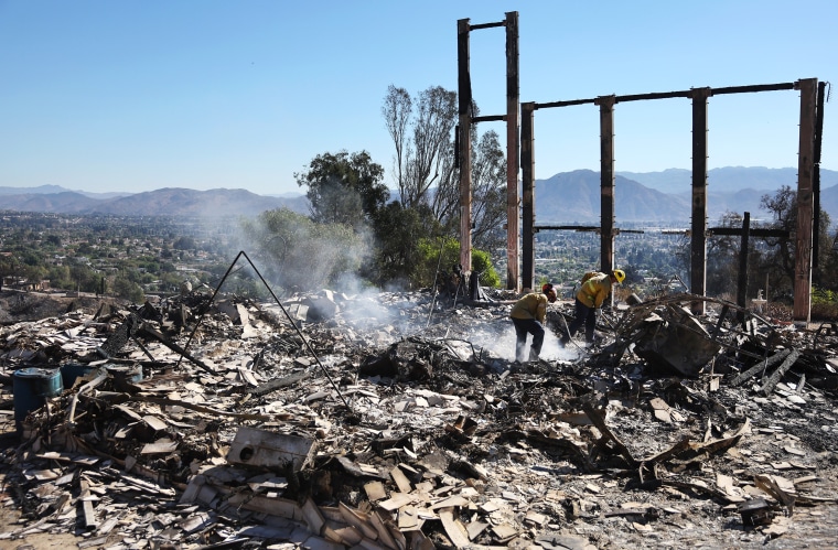  Mountain Fire Forces Evacuations And Threatens Homes In Southern California hotspots extinguish