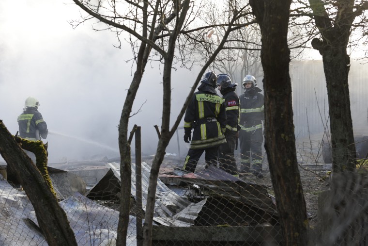 Ukraine launches ‘large assault’ on Moscow, shutting down airports