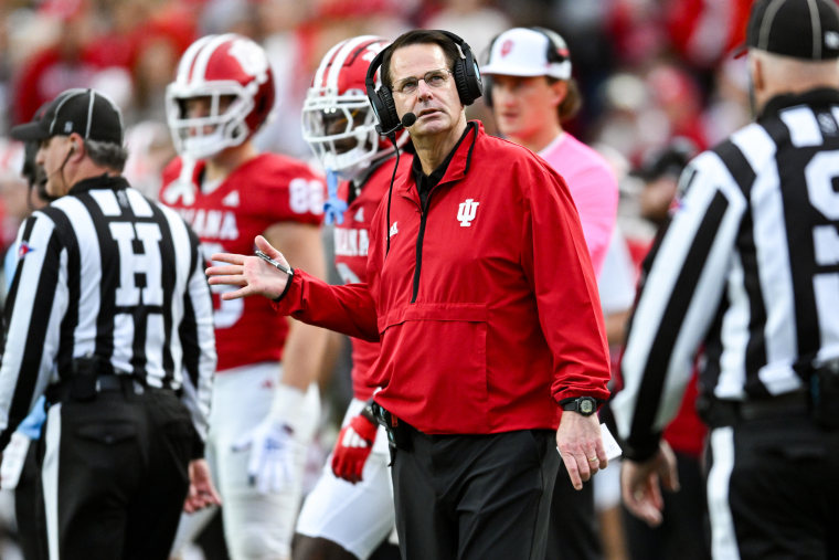 Curt Cignetti, técnico do Indiana Hoosiers