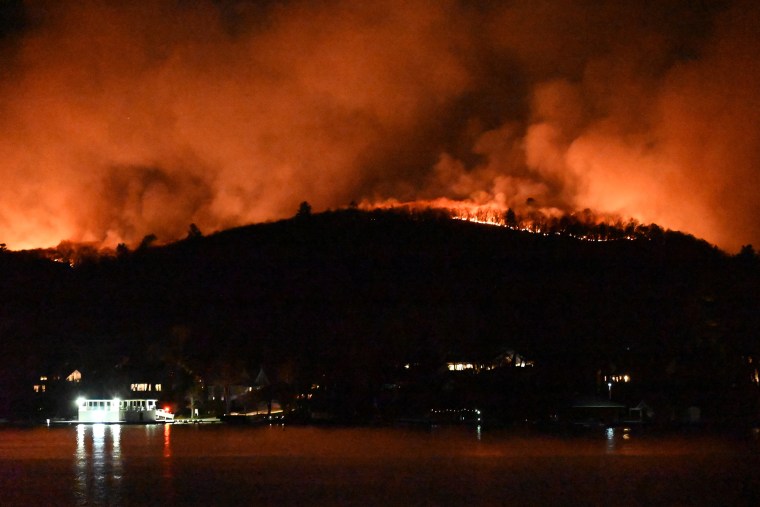 Historic drought fuels blazes across Northeast as wildfires burn on ...