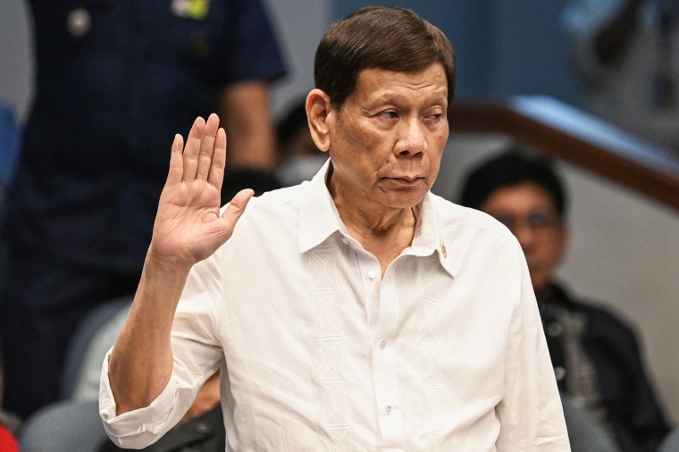 The Philippine government said on Wednesday it would not stand in the way if former President Rodrigo Duterte wants to surrender to the International Criminal Court, and would be obliged to comply if his arrest was sought over his war on drugs.
