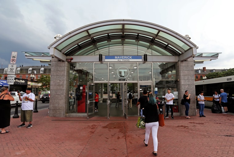 MBTA Maverick Station 