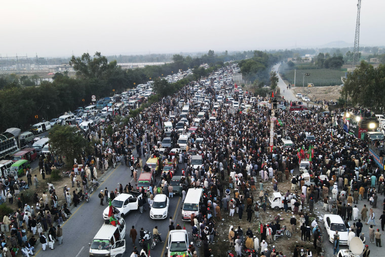 Imran Khan Protest Pakistan