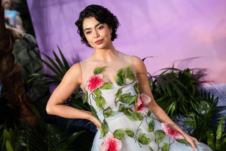 Auli'i Cravalho poses for a portrait