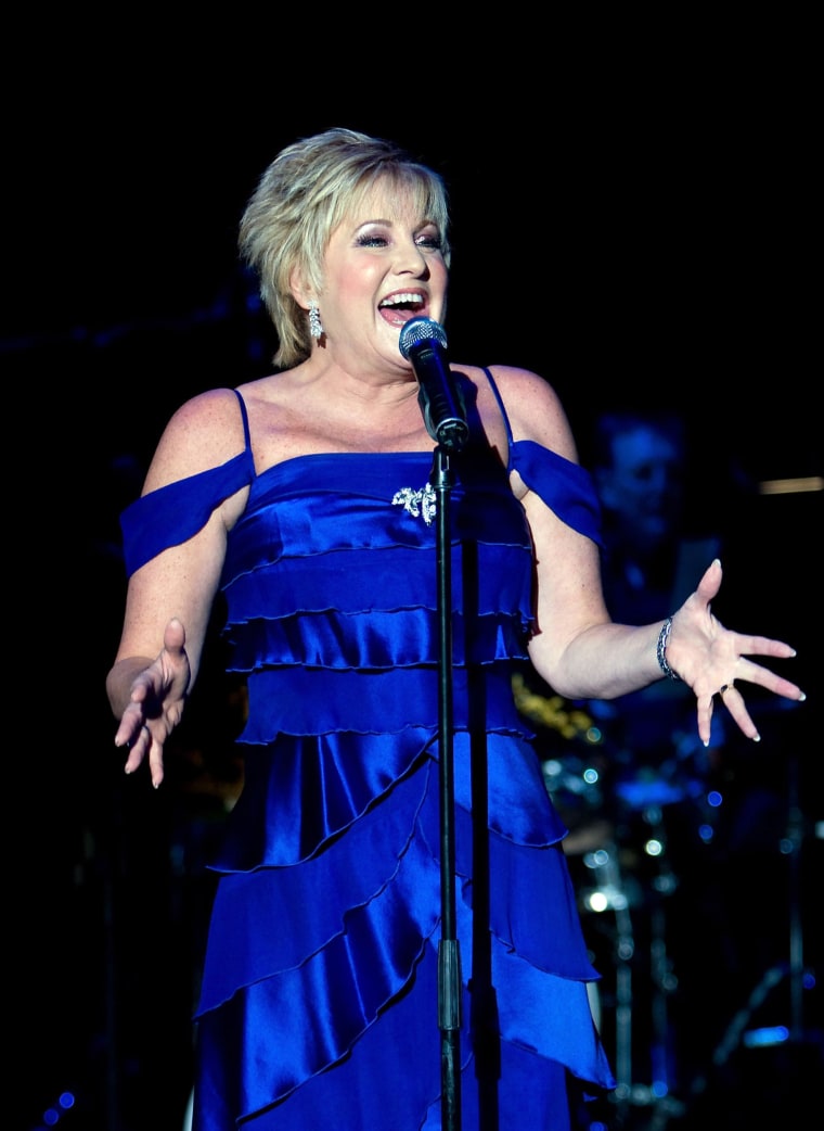 Lorna Luft performs live on stage during "An Evening With Lorna Luft" at Fairfax Studio at The Arts Centre on May 3, 2008 in Melbourne, Australia. 