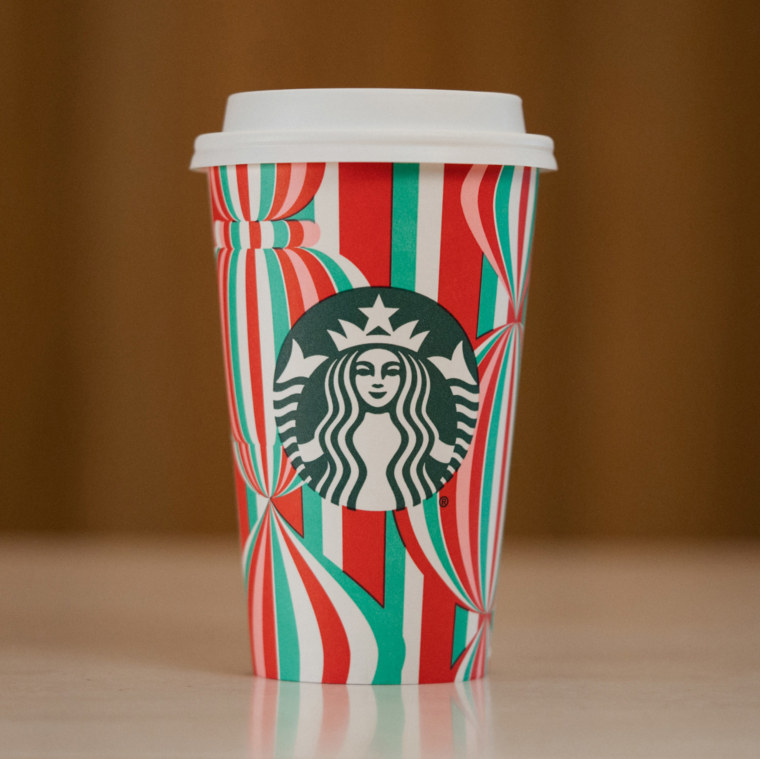 Starbucks' Siren Chorus cup design.