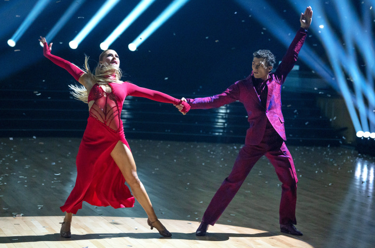 Rylee Arnold and Stephen Nedoroscik on "Dancing with the Stars."