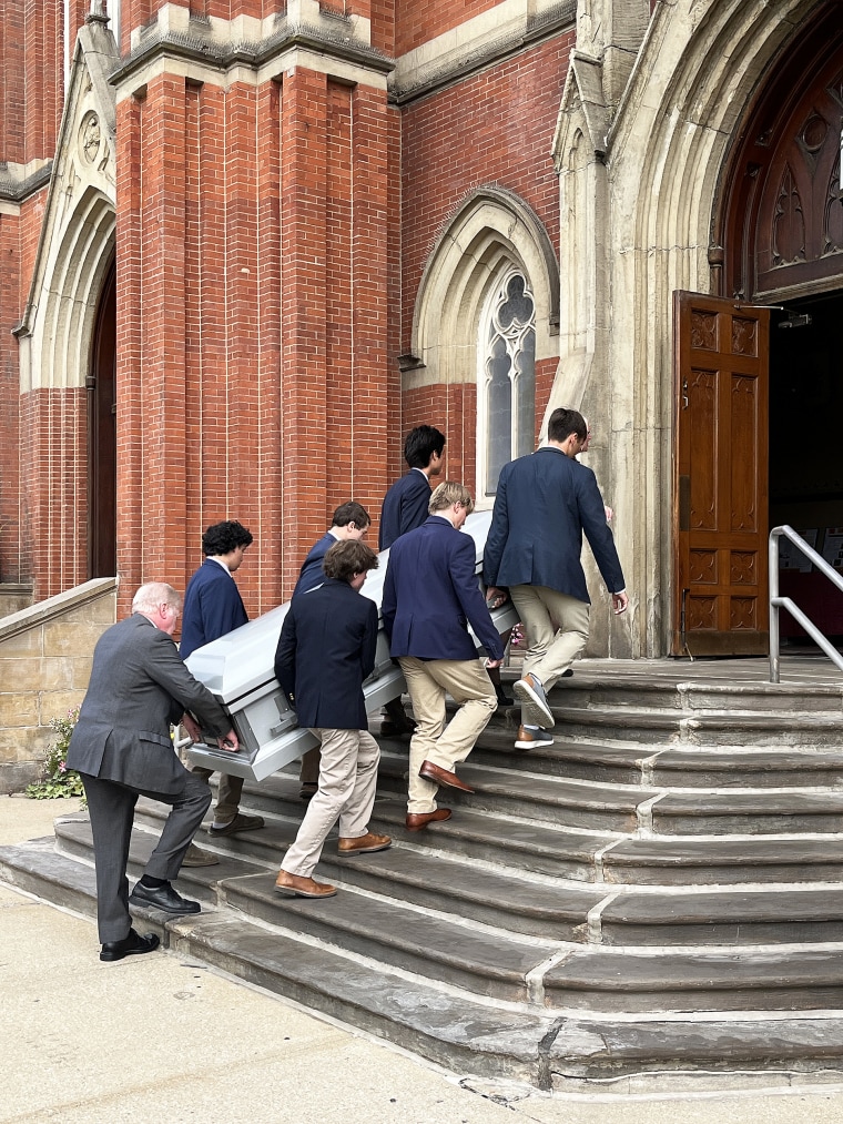 Pallbearer Ministry at Cleveland's Saint Ignatius High School.