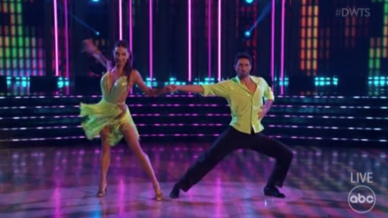 Joey Graziadei and Jenna Johnson on the "DWTS" finale.