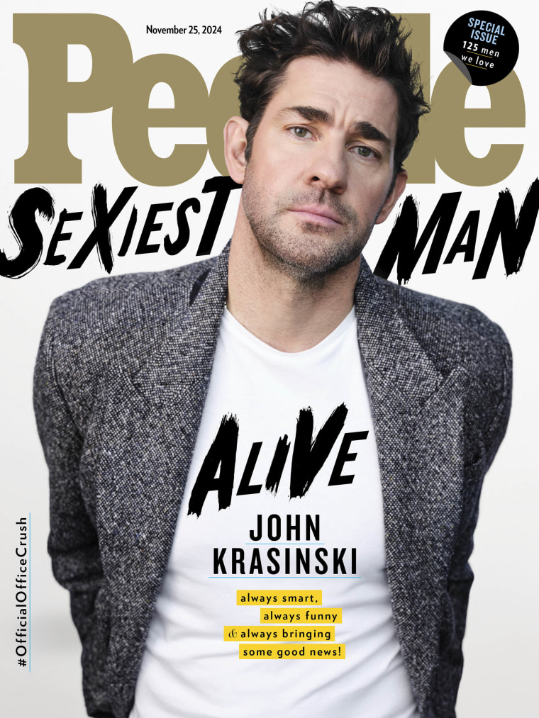 John Krasinski Named 2024 People's Sexiest Man Alive